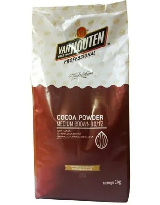 Van Houten Cocoa Powder Medium Brown 1kg