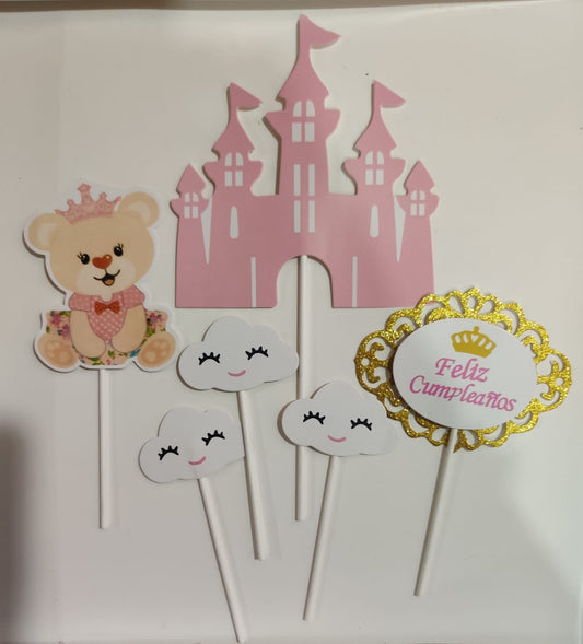 Prmium Castel Topper Set Of 6