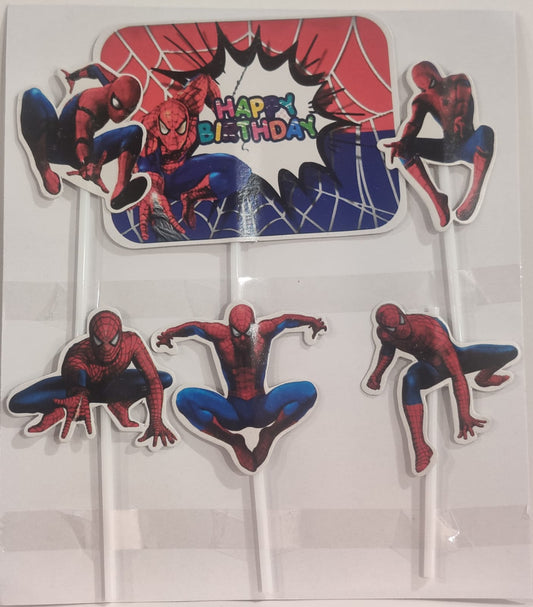 Spider Man Theme Topper TT00260