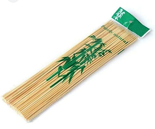 10 Inch Wooden Skewers Pack of 80