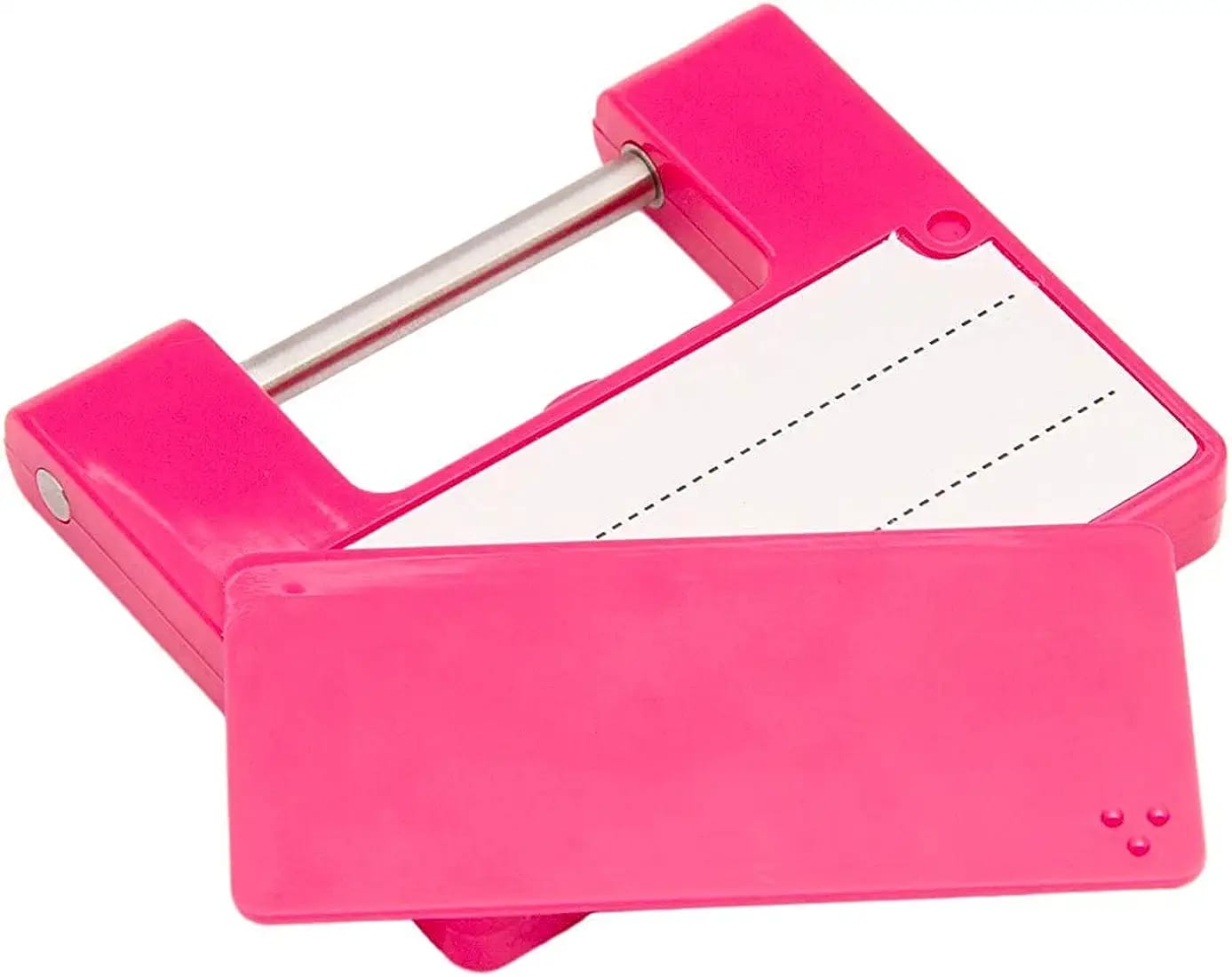 Luggage lock with Name Tag