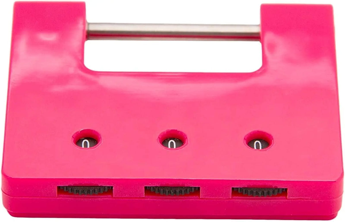Luggage lock with Name Tag