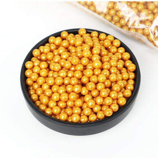 Tastycraft Golden Balls Sprinkle Size - 6mm