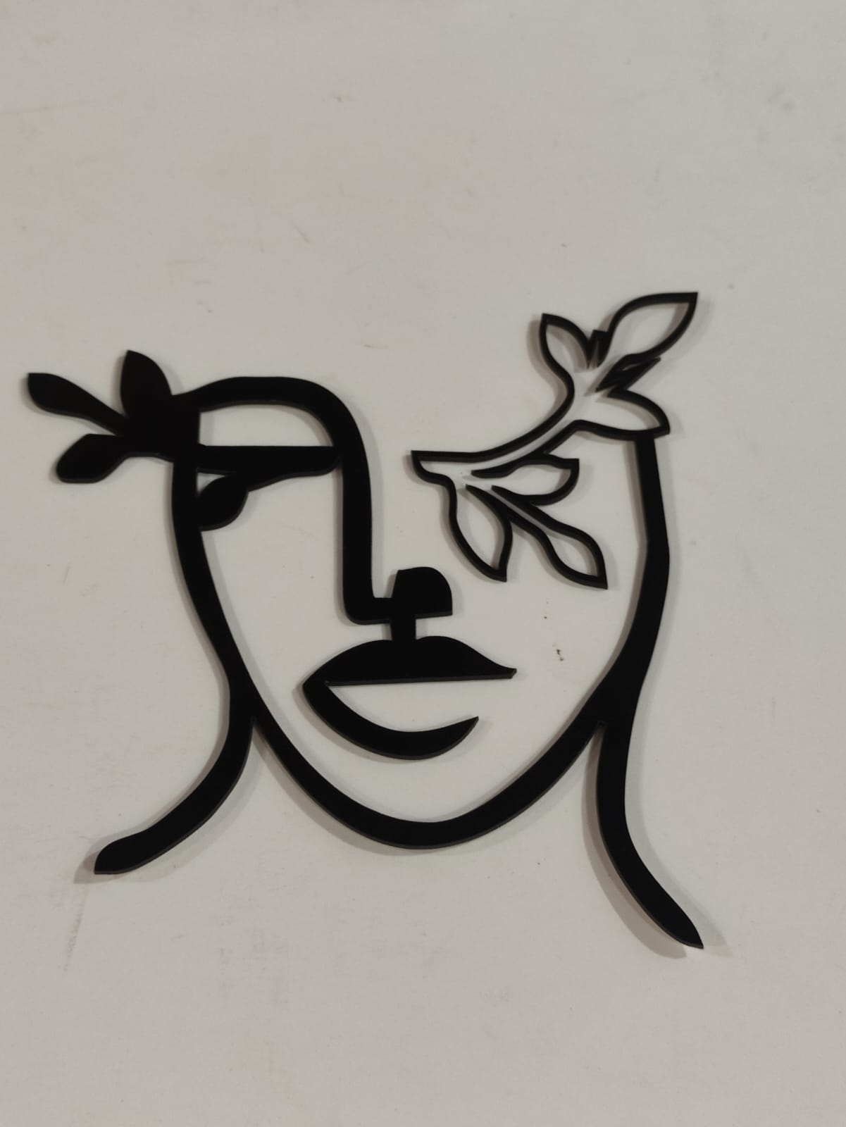 Girl Face Acrylic Topper RT00679