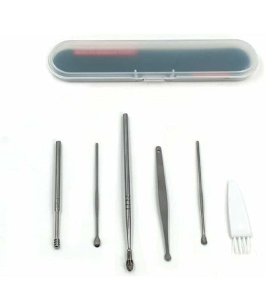 6 Pcs Ear Wax Cleaner
