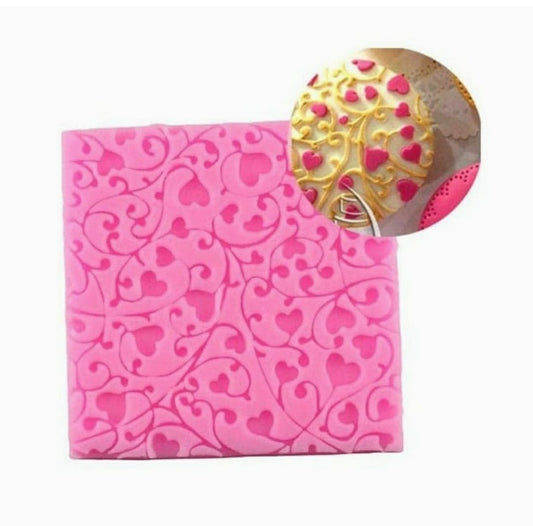 Multi Heart Fondant Mould